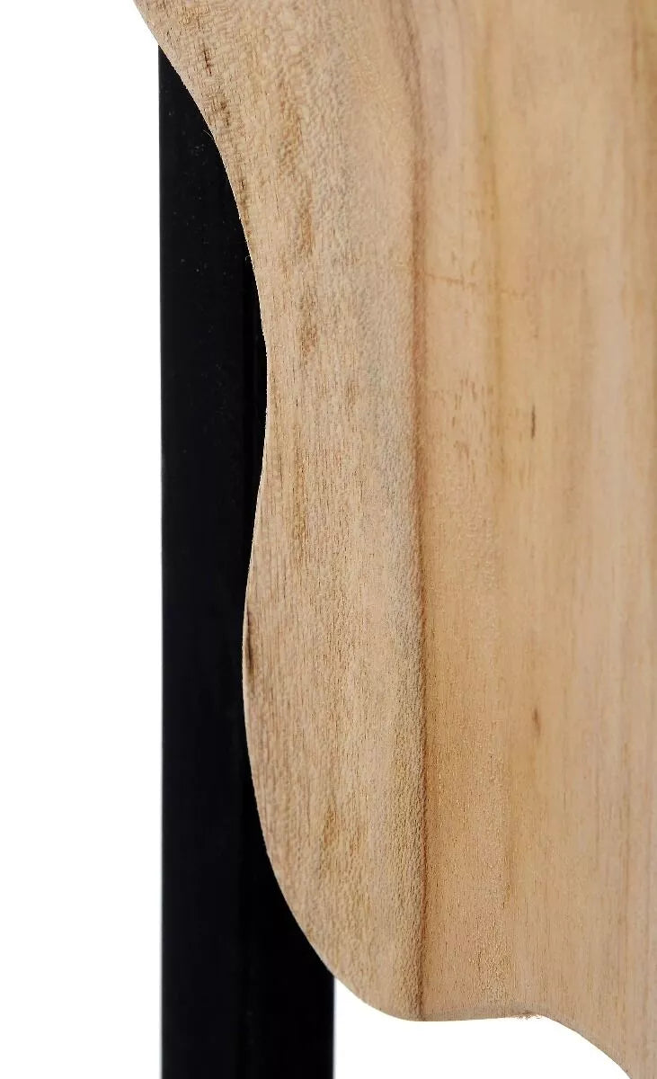 tikmedžio medienos kavos ar pagalbinis staliukas