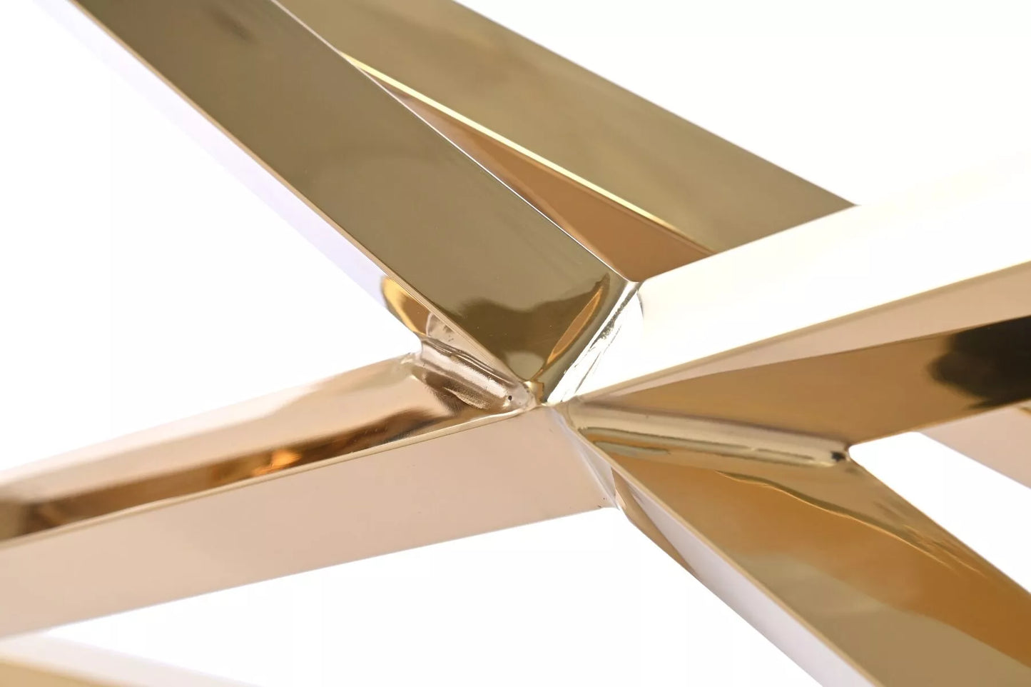 auksinės spalvos konsolės pagrindas iš nerūdijančio plieno