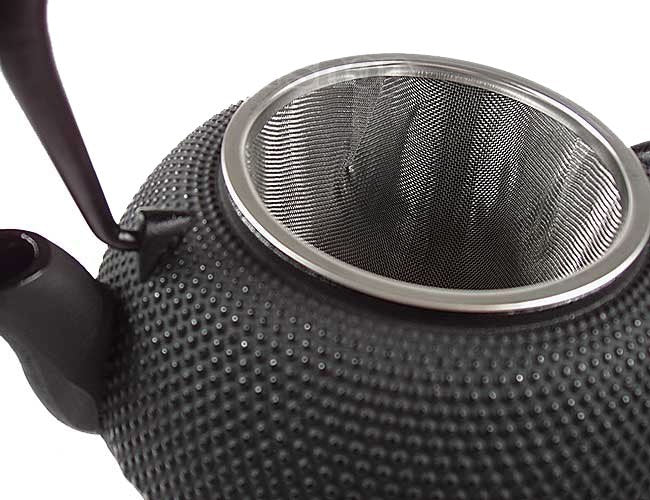 Komplekte yra nerūdijančio plieno tinklinis filtras