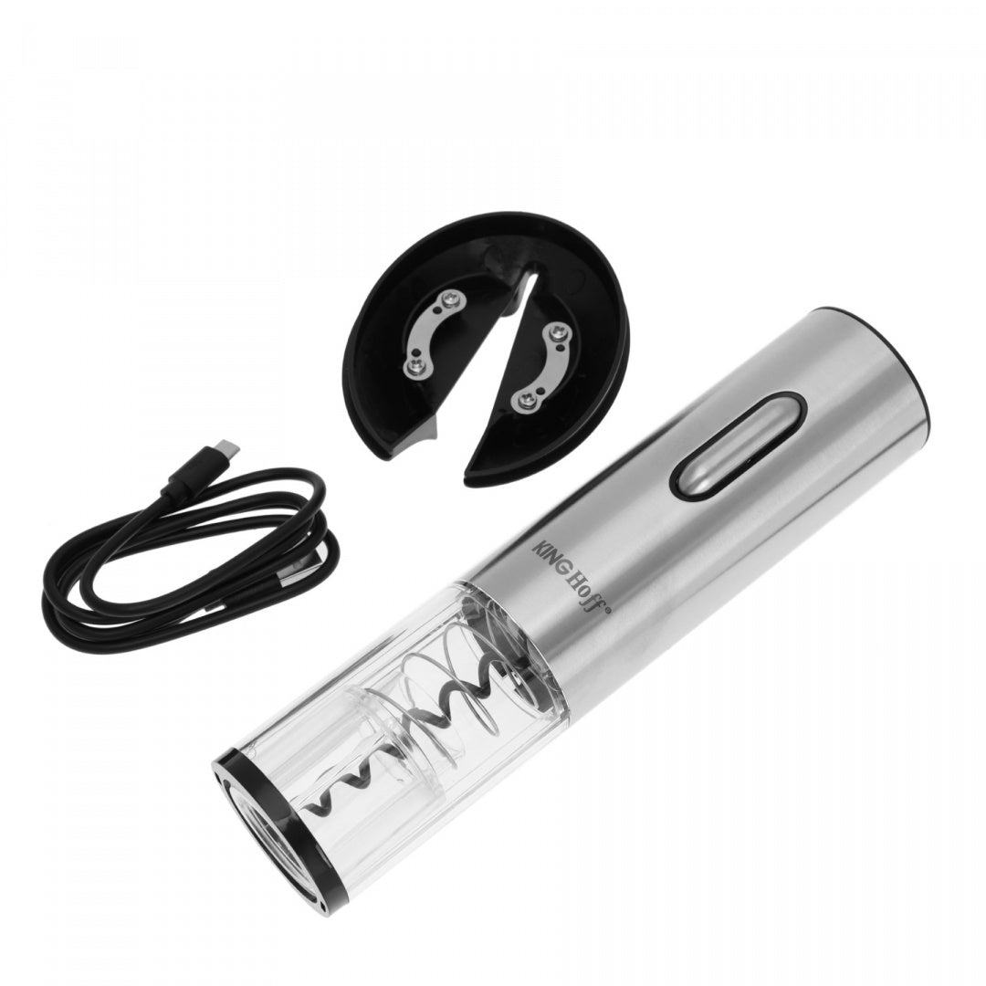 elektrinis vyno atidarytuvas rekomenduojamas žmonėms, vertinantiems nesenstantį stilių