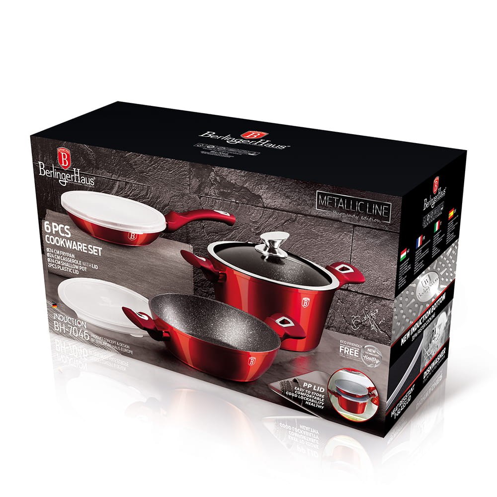 Dėl granito dangos indai itin atsparūs bet kokiems įbrėžimams ir patvarūs