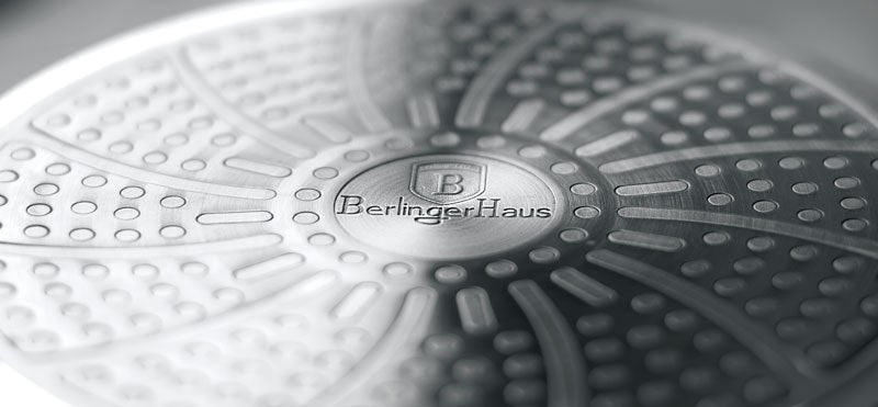 keptuvė tinka visų tipų viryklėms: dujinėms, elektrinėms, keraminėms, halogeninėms, indukcinėms