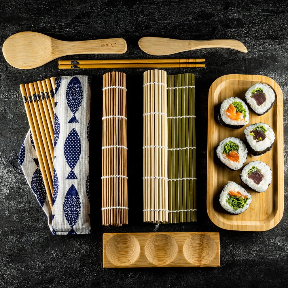 sušių rinkinys puiki dovana japonų virtuvės mėgėjams